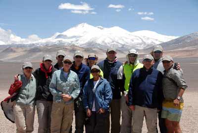 Our team together with Ojos in the background