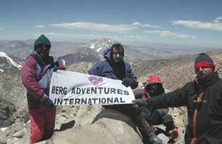 BAI team on summit of Ojos del Salado