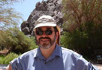 Ken was thrilled to reach the summit of Ojos