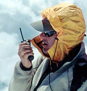 Wally Berg on the radio