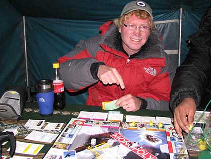 Jamie, the mountaineering monopoly champion