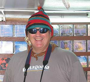 Mark Garvin spending his 45th birthday at Lobuche