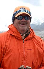 Garv is looking good, fit, and strong after the long trek to Everest Base camp