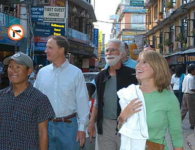 The wonders of shopping in Thamel