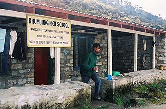Sir Edmund Hillary school in Khumjung