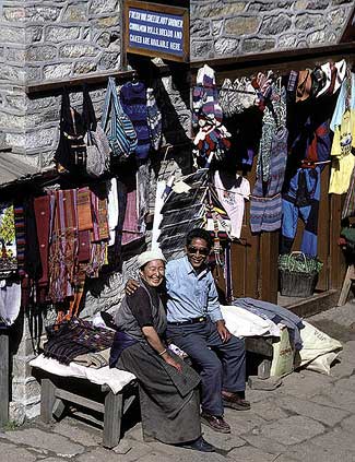 Shop in Namche Bazaar