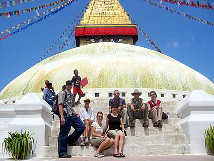 The team at Bodnath