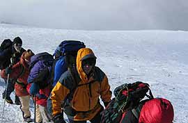 Approaching the saddle