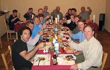 Our Elbrus team makes a toast
