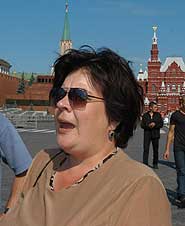 Olga, our Moscow city tour guide