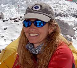 Leila at Base Camp