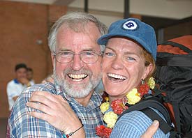 Garry Porter and Maegan Carney