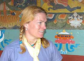 Maegan at Pangboche