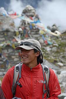 Jimmy Chin at Base Camp