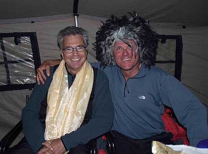 Michael and Wally on Michael’s birthday