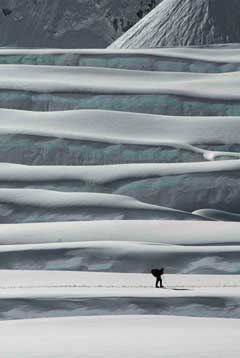 Above Camp One - Photo by Jimmy Chin