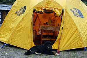 BAI dining tent Phakding