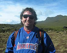 Rob on Kilimanjaro