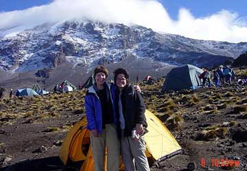 High-camp on Kili