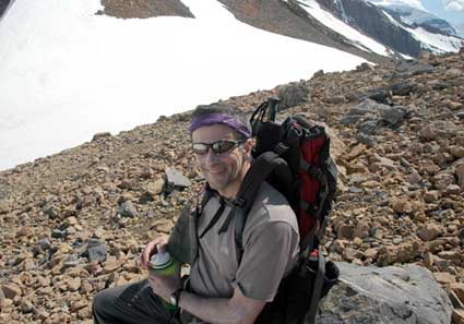 Larry during a BAI training program in the Canadian Rockies this summer