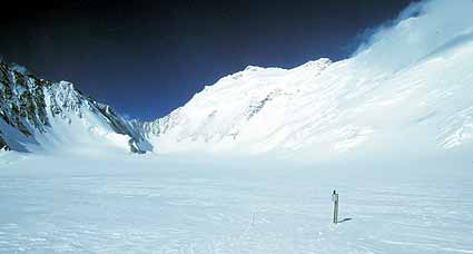 The vastness of the Ellsworth Mountains