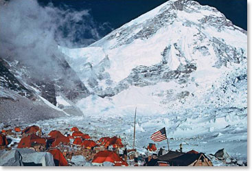 Base Camp 1963 Photo courtesy of Brent Bishop