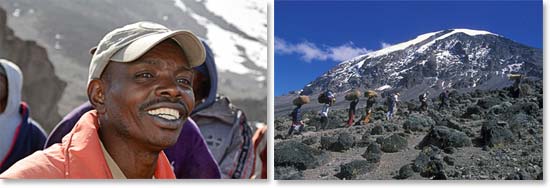 Berg Adventures has best staff and porters