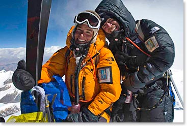 On the Summit of Everest (Photo Credit: Jimmy Chin)