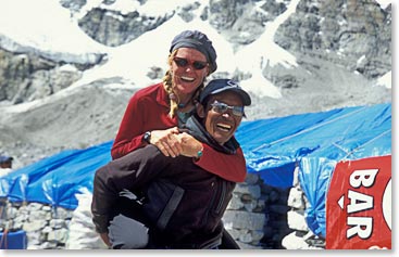 Excited to be back at Base Camp