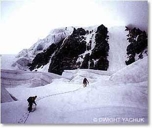 Climbing on Glacier