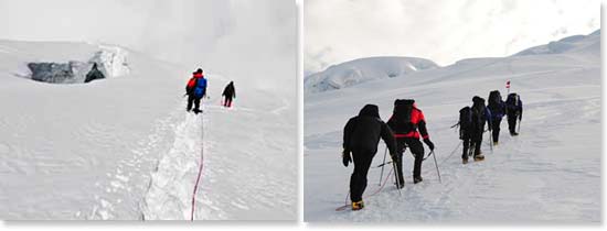 Glacier travel