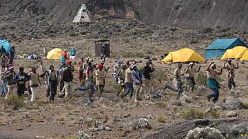 Dancing and singing at high altitude