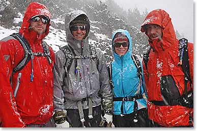 Still having fun, even in the snow!