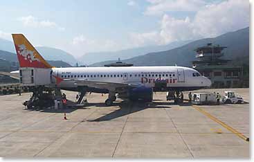 Druk Air from Paro, June 1