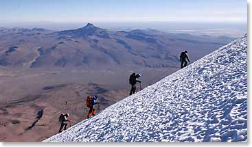 Climb Sajama