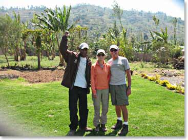 David and Ginny finally arrive in Africa