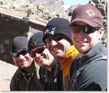 Steve W., Daniel, Cliff and David