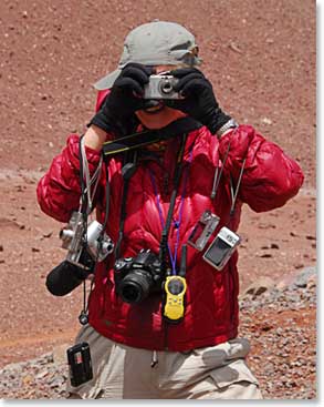 Leila served as team photographer on most of our breaks
