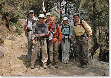 Memories of our trekking trip are still fresh