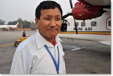 Wongchu Sherpa is a master of expedition logistics