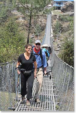 The first bridge is always a thrill