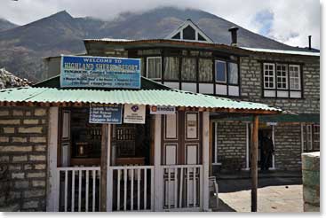 We left BAI headquarters in Pangboche the morning of May 5