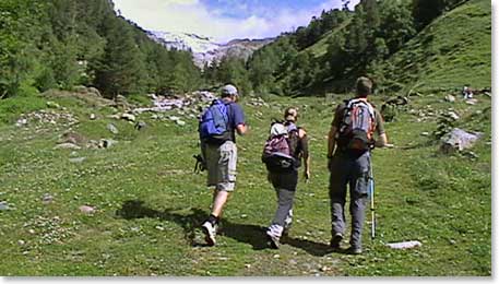 Heading into the Terskol valley