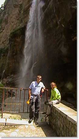 Chegem waterfall