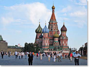Moscow!  By the evening of July 3rd we’d returned to the 21st century.