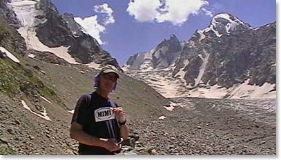 Mimi and Jack at high altitude