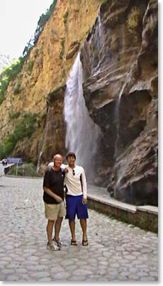 Chegem waterfall