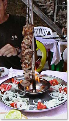 Beef and vegetables...yum!