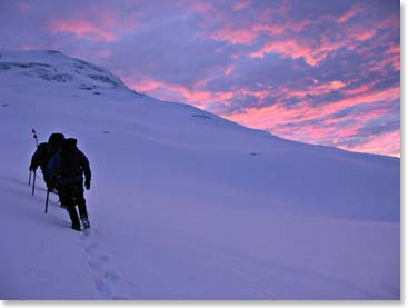 climbing Ecuador Volcanoes
