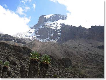 Gorgeous scenery on the way to Karanga Valley Camp